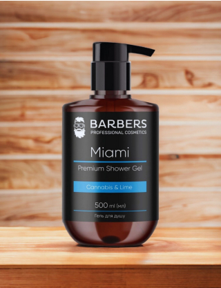 Гель для душу Miami Barbers Картинка Гель для душу Miami Barbers
